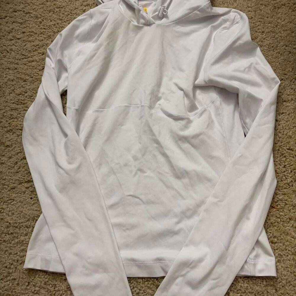 Alo yoga white long sleeve